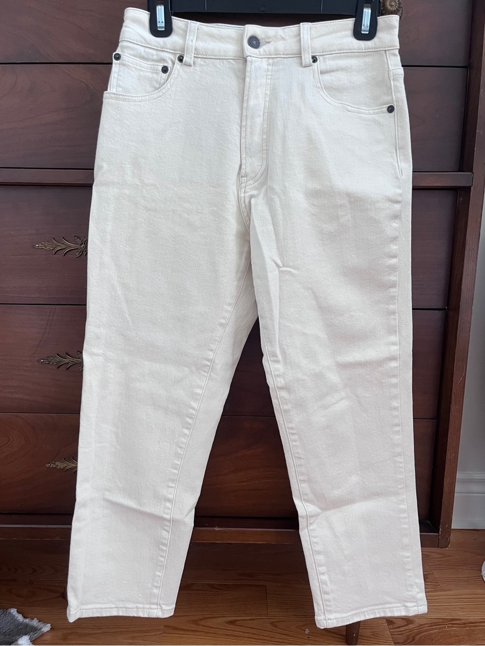 6397 Shorty Vintage White Ecru Jeans